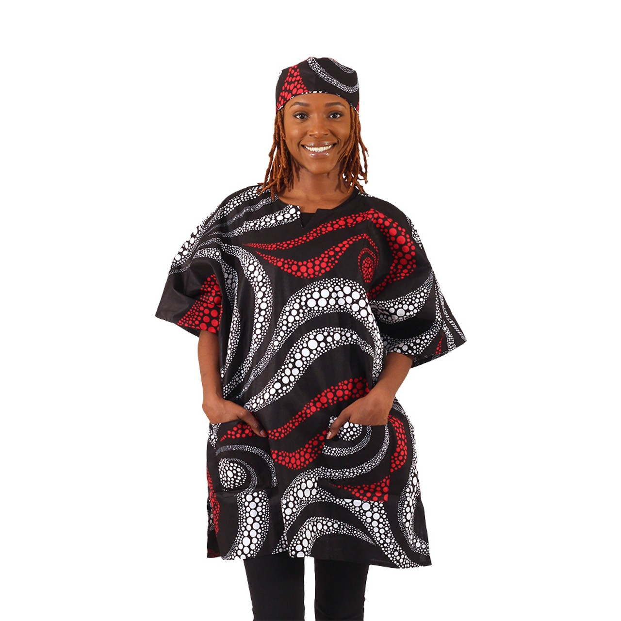 Bold Ankara Print Dashikis Unisex - Various Styles (Click Here)