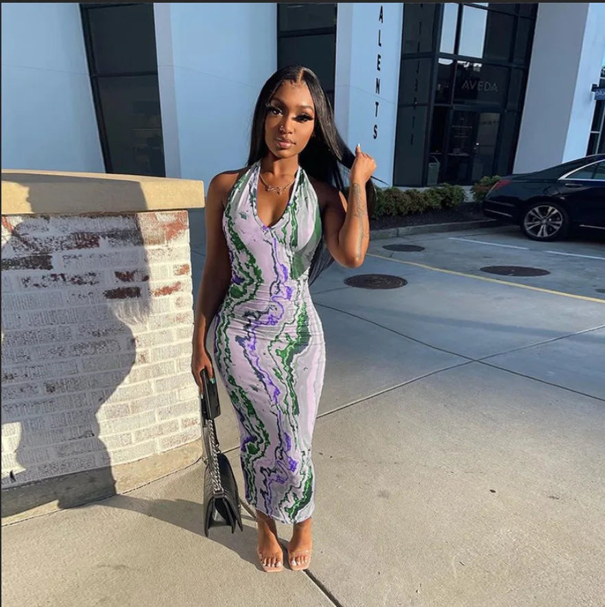 Summer Dress 2025 New Design Backless Maxi Dress (Sm - 3X) (4 Styles) - Click here