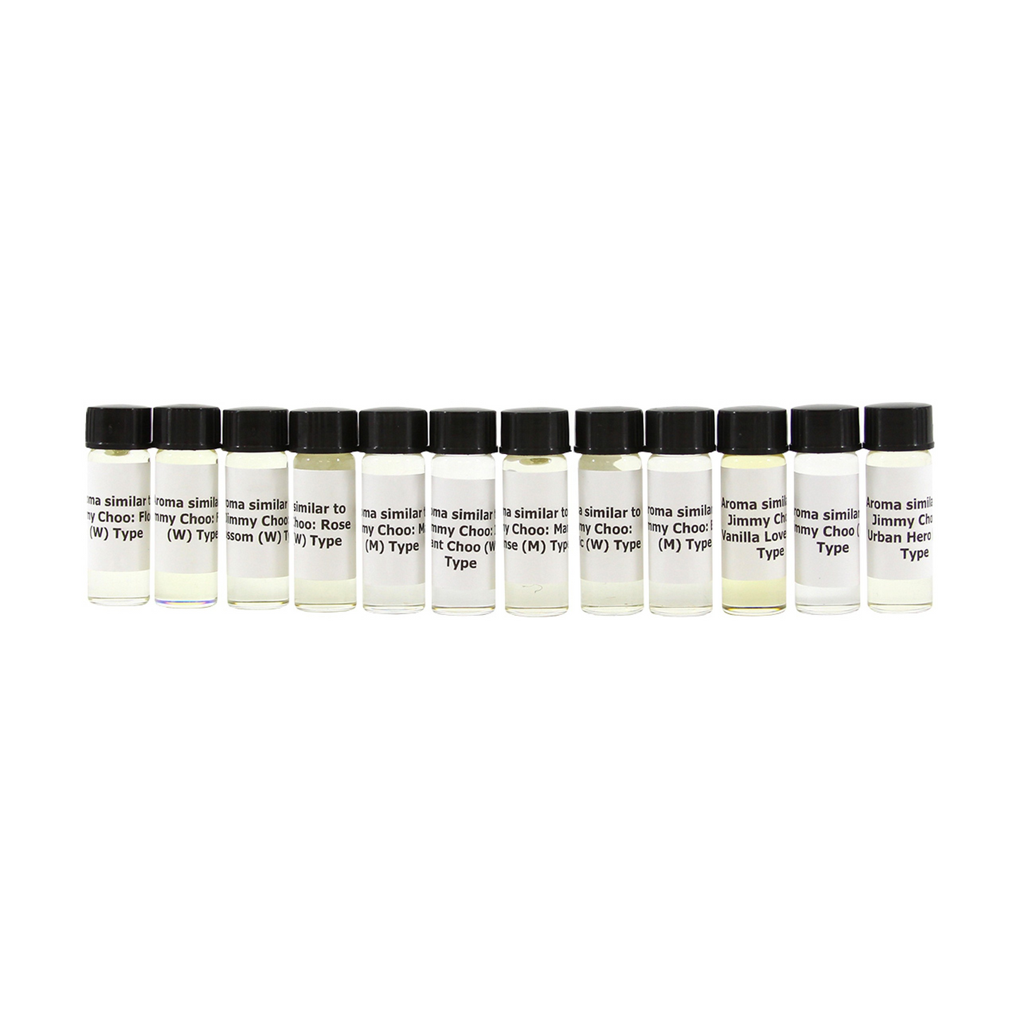 Set Of 12 Jimmy Choo Oils - 1 Dram (1/8oz.)