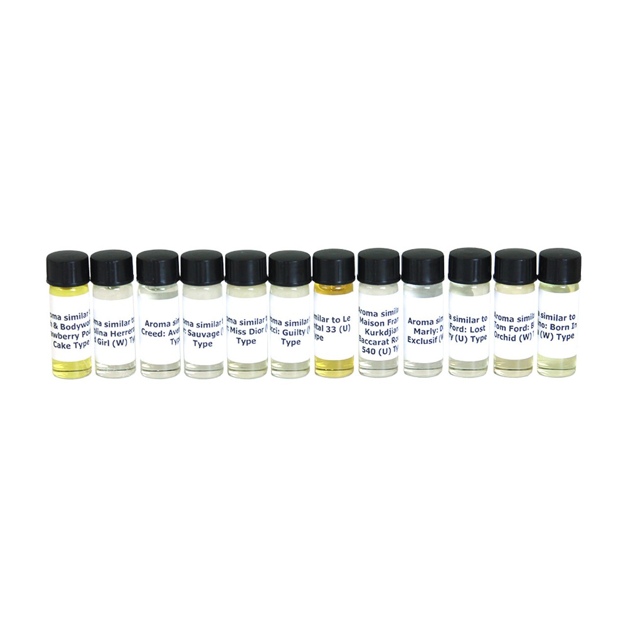 Set Of 12 New Edition Fragrance Oils - CUSTOMER FAVORITES Dram (18oz.)