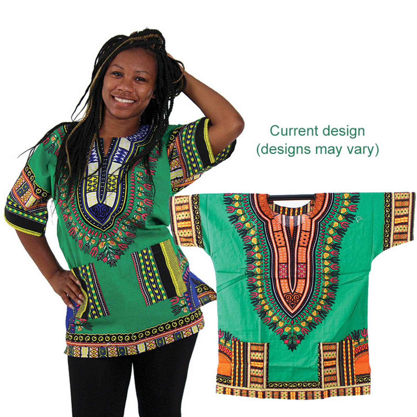 Traditional Dashikis Unisex - Various Styles (Click Here)