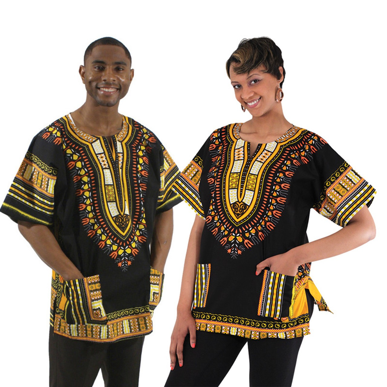 Traditional Dashikis Unisex - Various Styles (Click Here)