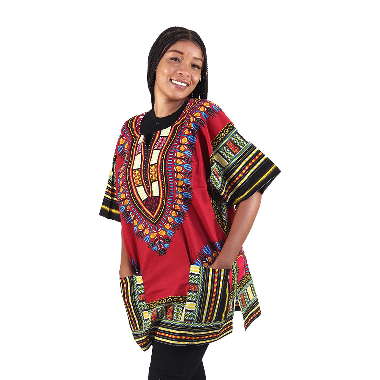 Traditional Dashikis Unisex - Various Styles (Click Here)