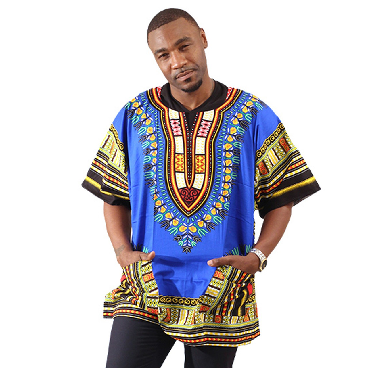 Traditional Dashikis Unisex - Various Styles (Click Here)