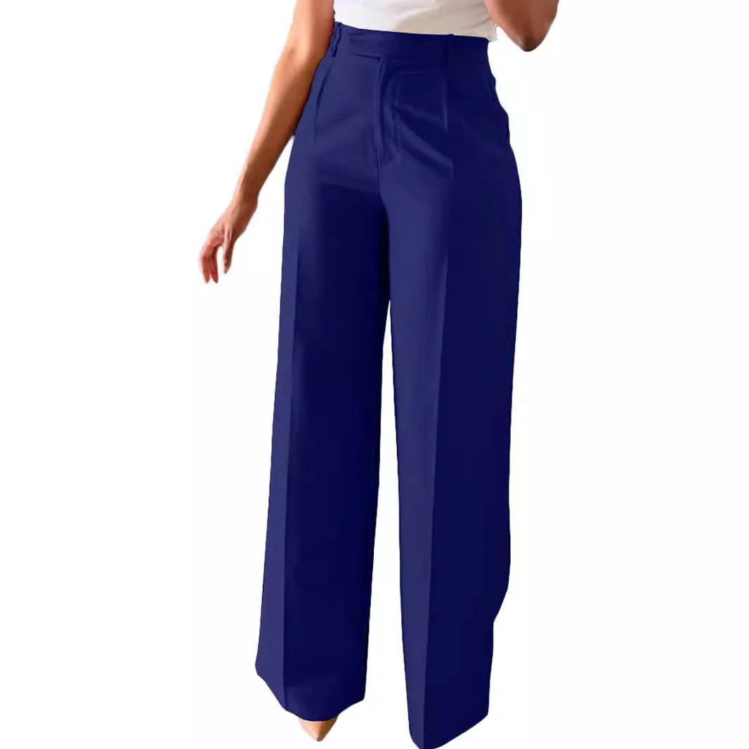 New Commuting High Waisted Straight Leg Pants