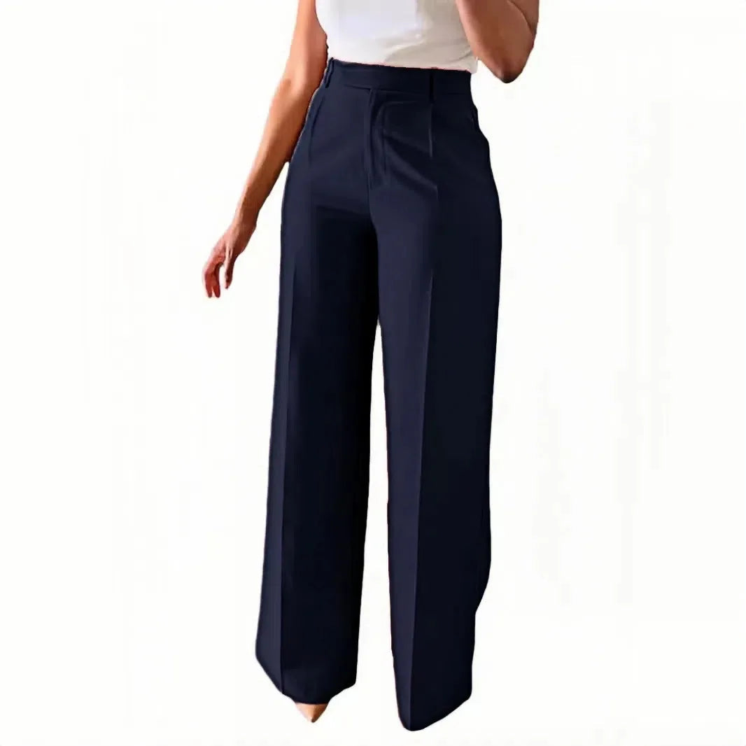 New Commuting High Waisted Straight Leg Pants