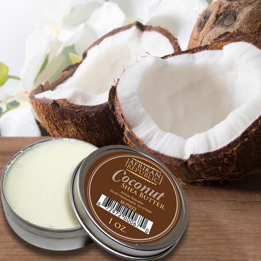 Afrikan Republic Shea Butter - Coconut 1 oz.