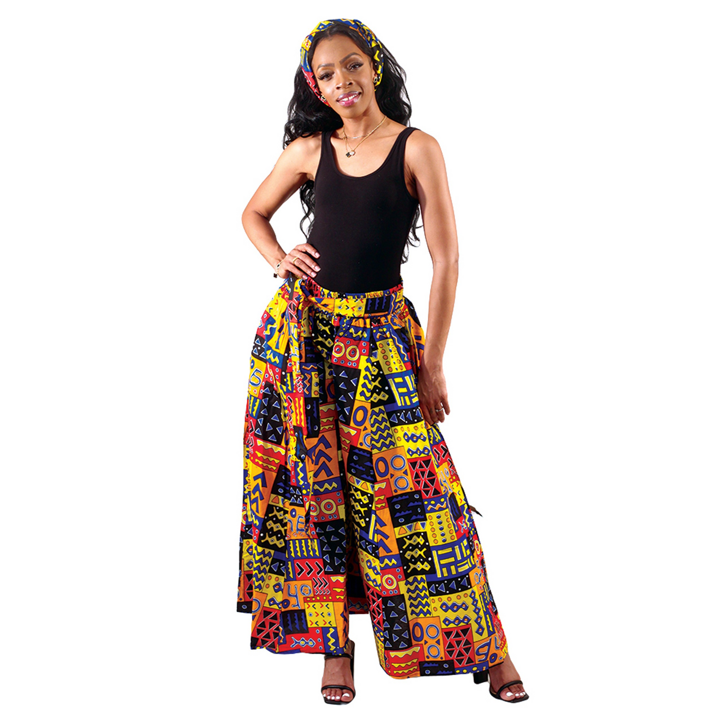 Bold Ankara Print Palazzo Pants (16 Styles)