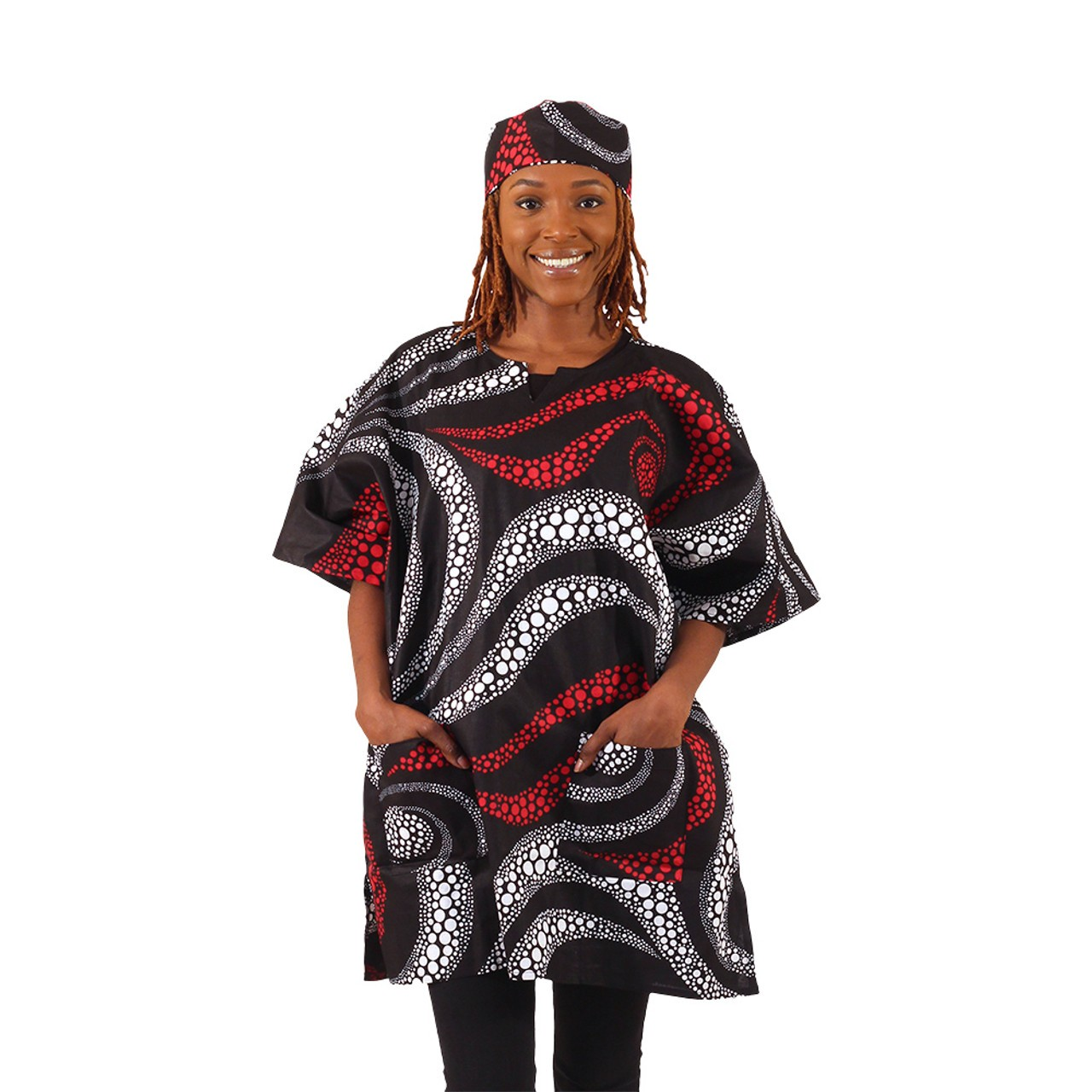 Bold Ankara Print Dashikis Unisex (Click Here)