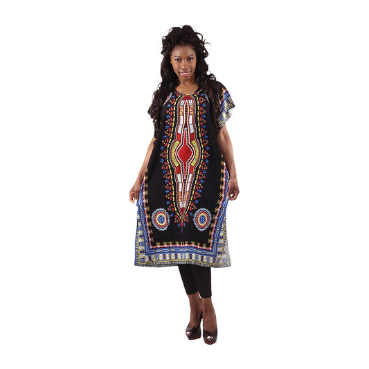 Medallion Trad Dashiki Print Kaftan (5 styles)