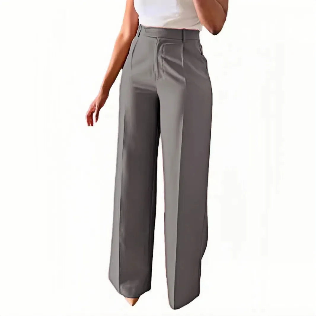 New Commuting High Waisted Straight Leg Pants
