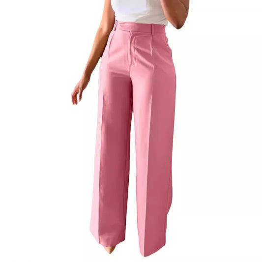 New Commuting High Waisted Straight Leg Pants
